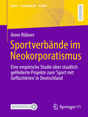 cover image of Sportverbände im Neokorporatismus